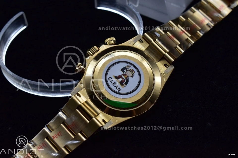 Edition Clean Best Black Dial YG On Daytona Bracelet 1:1 116508 YG SA4130 0408